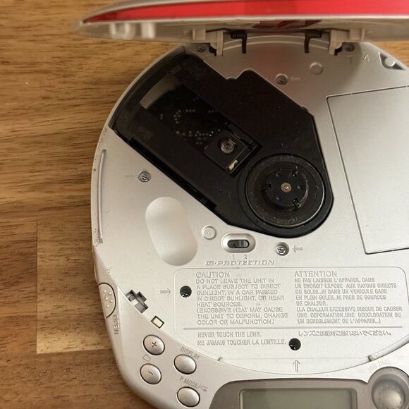 SONY Walkman Discman Model D-NE510 Atrac3 Plus Portable CD MP3 Tested READ!! - Picture 3 of 12